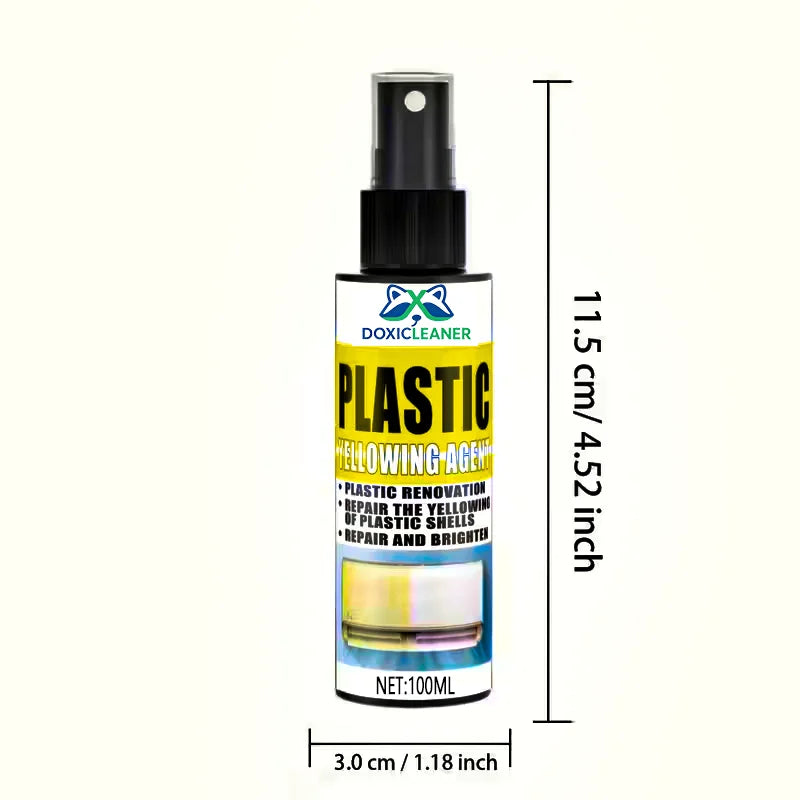 Plastic Restoration Spray – Headlights, Panels & AC Units