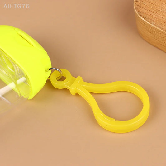 30ml Refillable Travel Bottle with Hook | Mini Liquid Dispenser Refillable Travel Bottle Peaceful Pleasures Health and Wellness