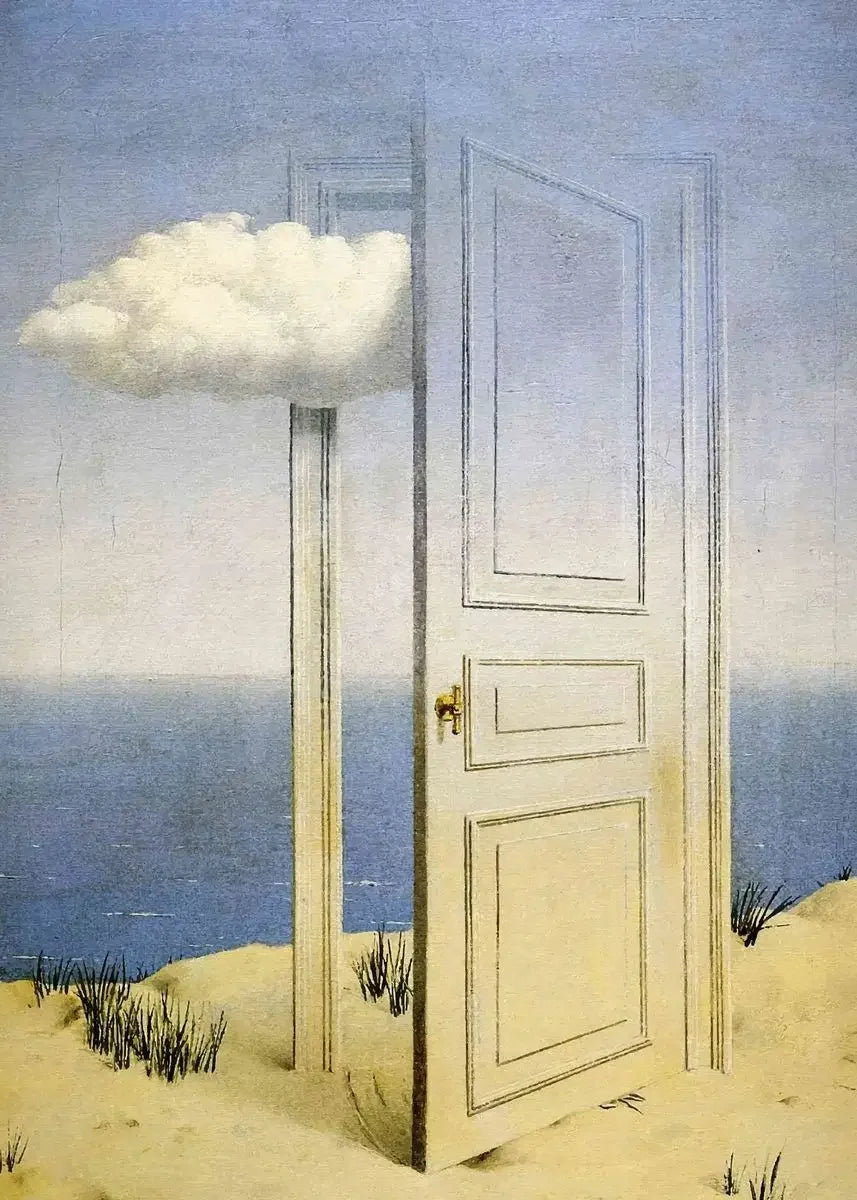 Rene Magritte Surrealist Canvas Wall Art Print | Unframed Poster