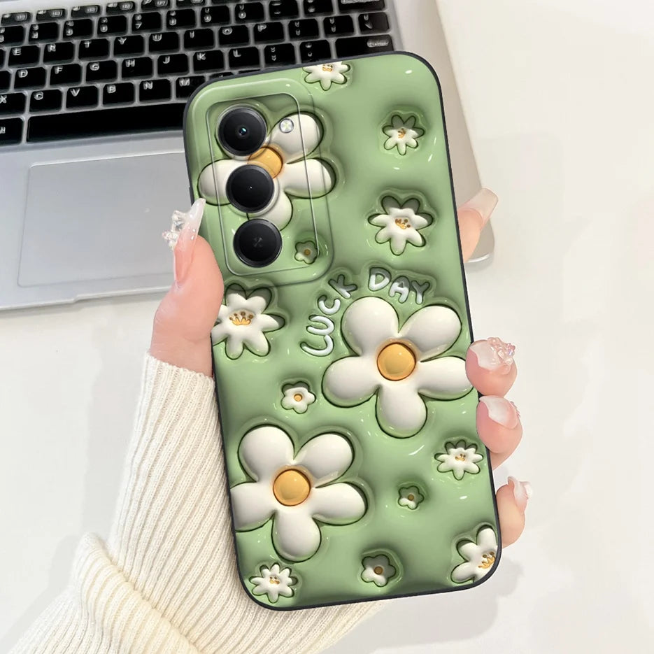 Xiaomi Redmi 15 4G/5G Cute Cartoon Shockproof Silicone Case
