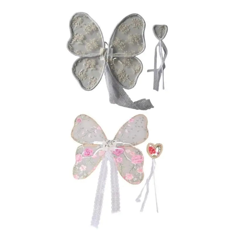 Kids Lace Angel Butterfly Wing Prop – Baby Photography Costume