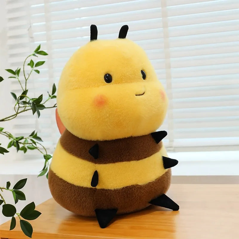 25cm Cute Bee Ladybug Plush Stuffed Toy | Soft Gift Doll