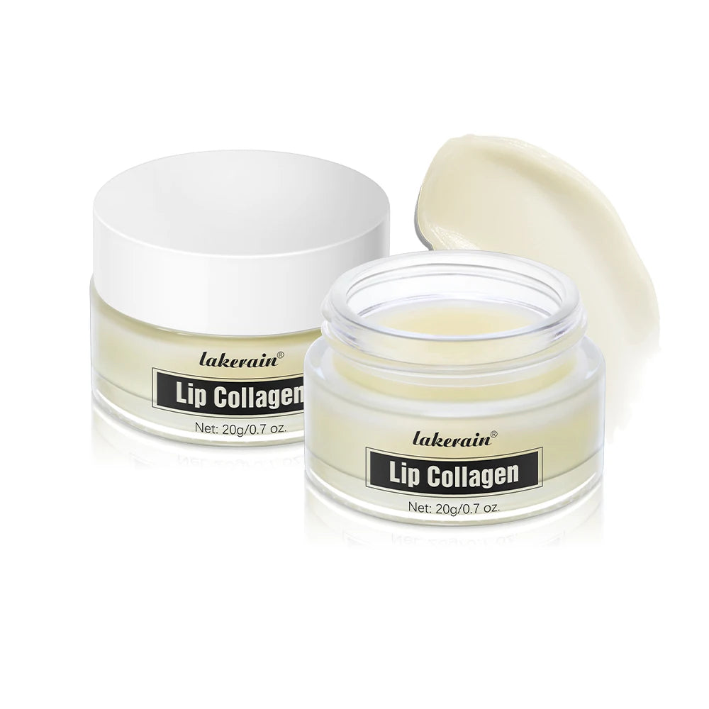 Lip Collagen Collagen Lip Mask Lip Balm To Moisturizes Dry Lips Smooths Fine Lines, Deep Hydrates Lip Moisturizer For Exfoliatin Peaceful Pleasures Health and Wellness 2pcs