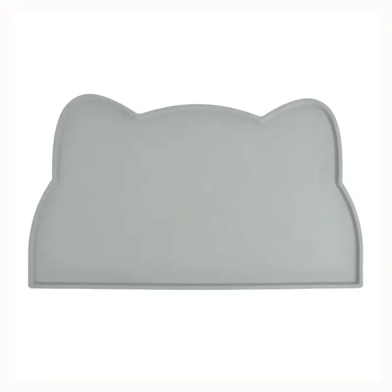 Silicone Non-Slip Pet Feeding Mat for Dogs & Cats Pet Feeding Mat Peaceful Pleasures Health and Wellness dark gray