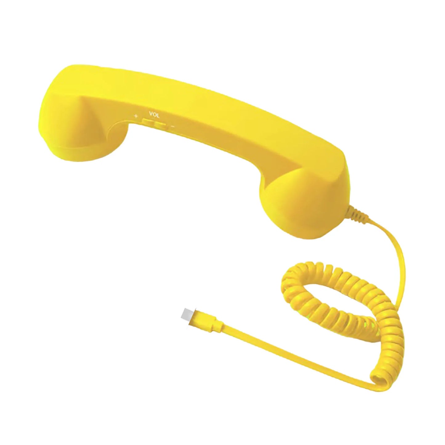 Retro Phone Handset, 2026 New Retro Phone Handset for iPhone&Android, Type-C/Wireless Bluetooth Old Fashioned Telephone Receiver Peaceful Pleasures Health and Wellness bean red 1