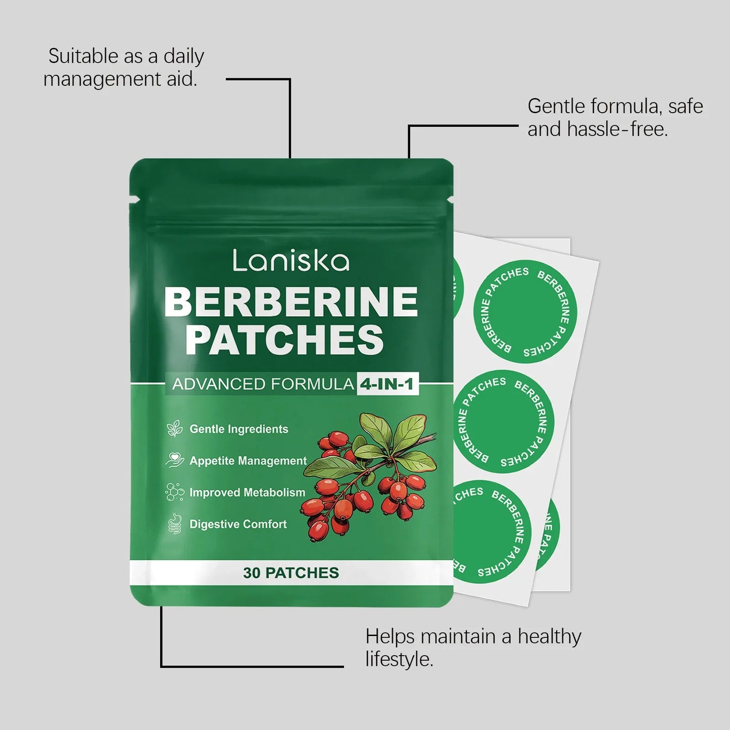 Natural Herbal Body Care Patch – Breathable & Skin-Friendly