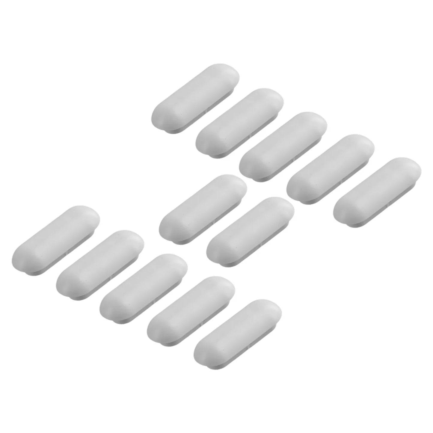 12-Pack Toilet Seat Bumper Pads – Shock-Proof Lid Buffer Cushions