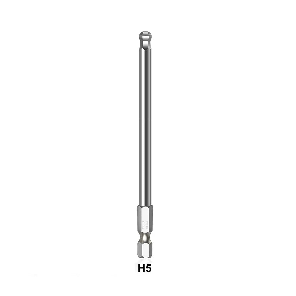 Ball End Hex Screwdriver Bit Metric 1 Head Magnetic Hexagonal Hand