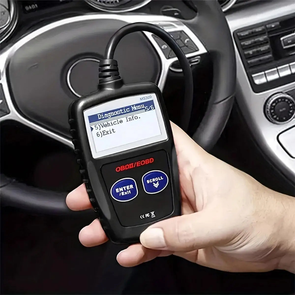OBD2 Scanner & Voltage Tester | Engine Fault Code Reader Peaceful Pleasures Health and Wellness