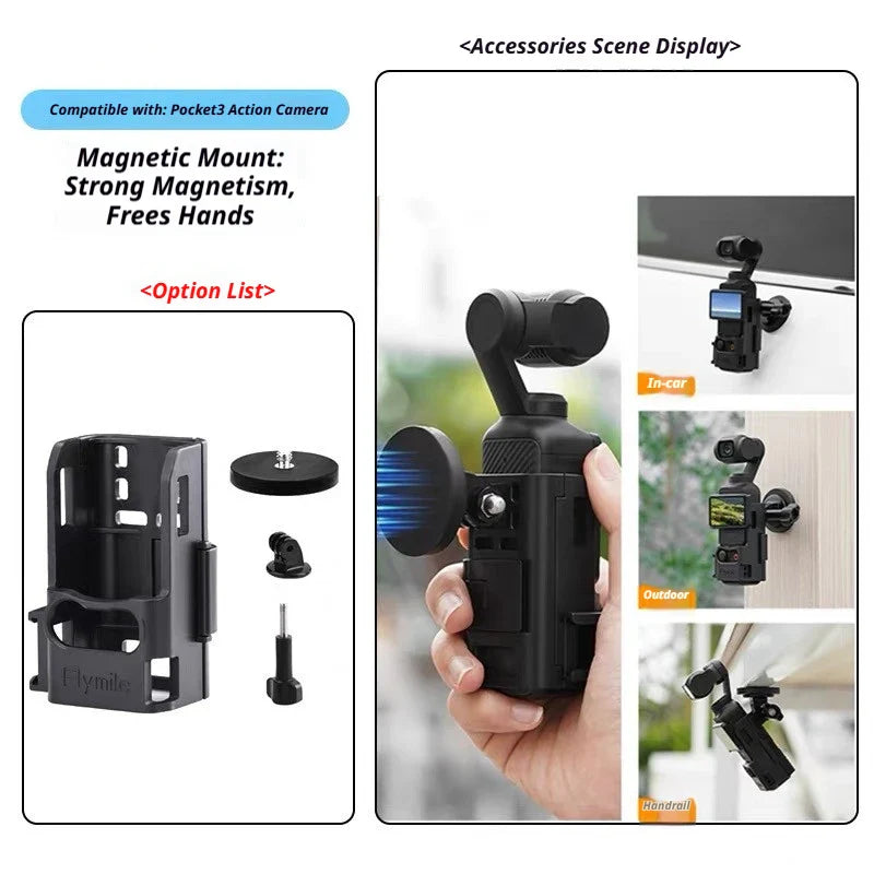 DJI Osmo Pocket 3 Accessories Kit – Case, Tripod & Mounts