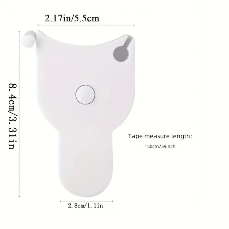 Automatic Telescopic Body Measuring Tape – Sewing & Sizing Body Measuring Tape Peaceful Pleasures Health and Wellness