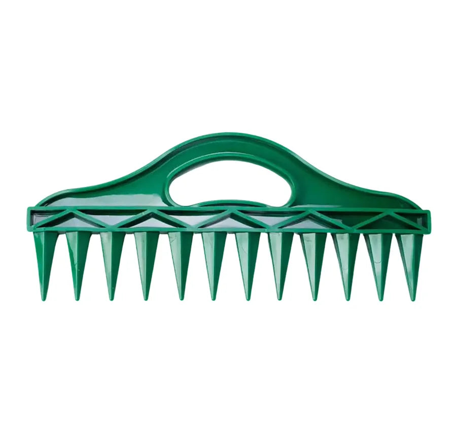 2pcs set Durable Plastic Hand Dibbler Garden Seeder Tool 12-Hole Fast Seeding, Waterproof Planting Aid for Efficient Gardening Peaceful Pleasures Health and Wellness 2PCS