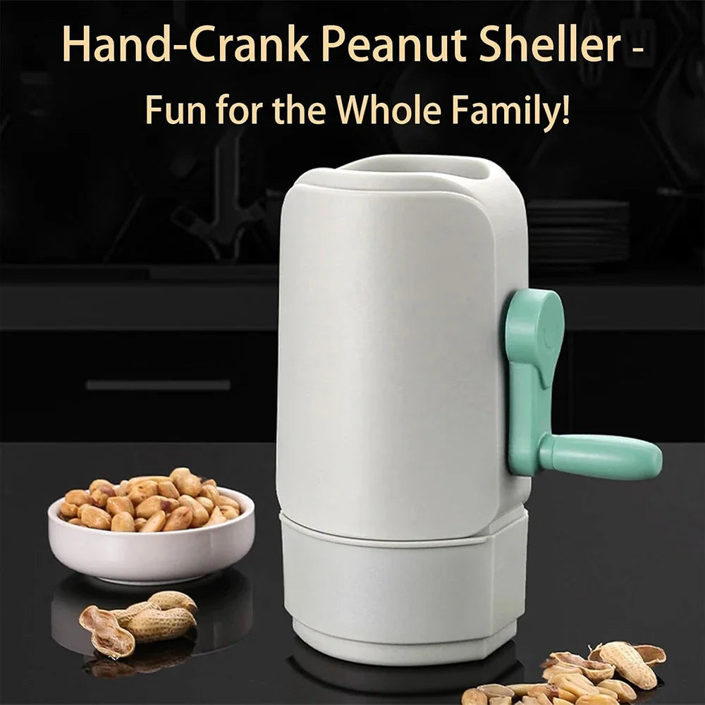 Easy-Clean Automatic Peanut Sheller - Effortless Nut Cracker for Home & Restaurant Use, Food Grade, De-Shelling Machine Peaceful Pleasures Health and Wellness