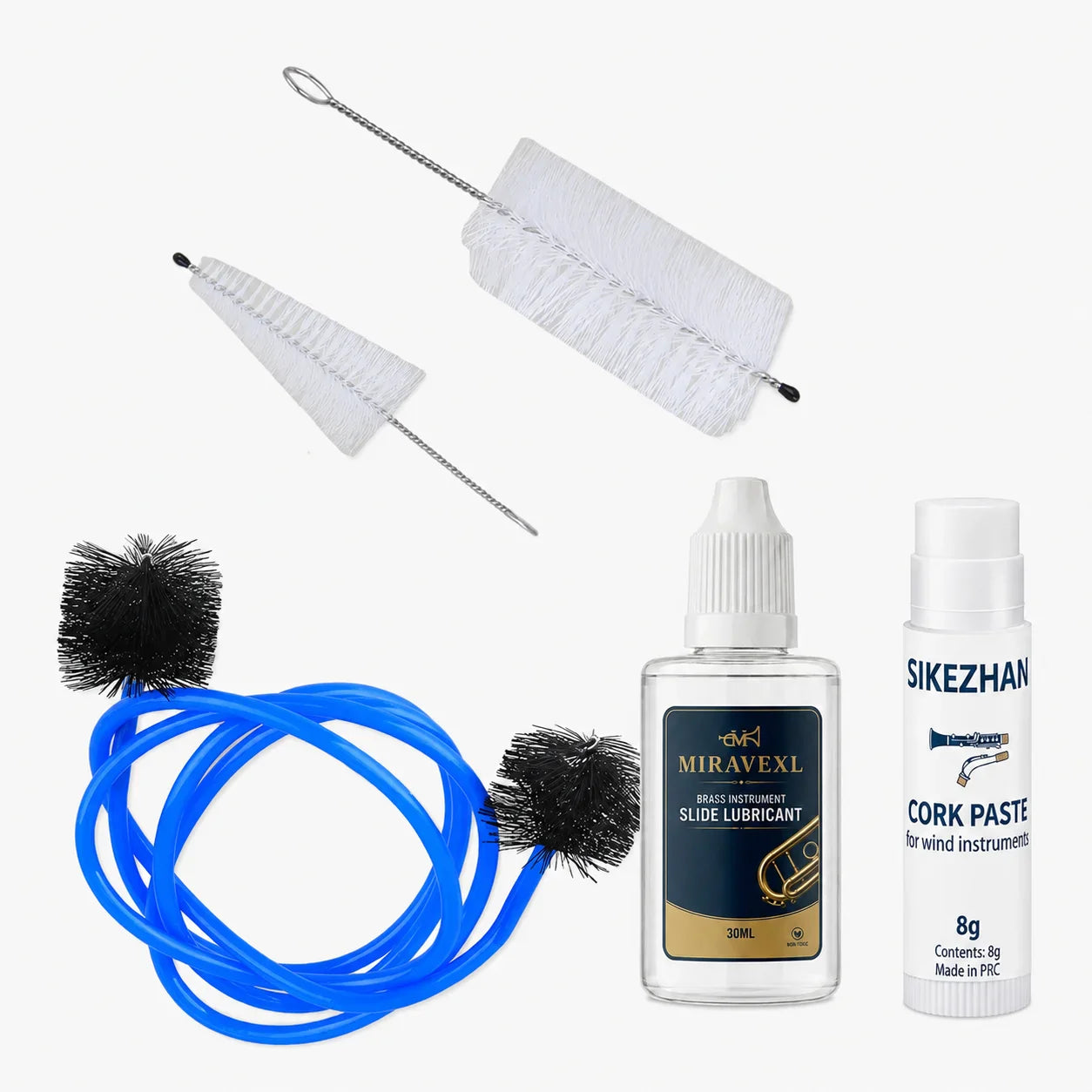 Cork Grease & Care Kit for Brass & Woodwind Instruments