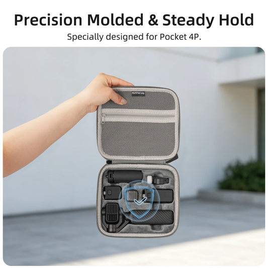 Precision-Molded Storage Pouch For DJI Pocket 4 Pro Camera Dust-Proof Shock-Resistant And Drop-Proof Protective Accessory Peaceful Pleasures Health and Wellness