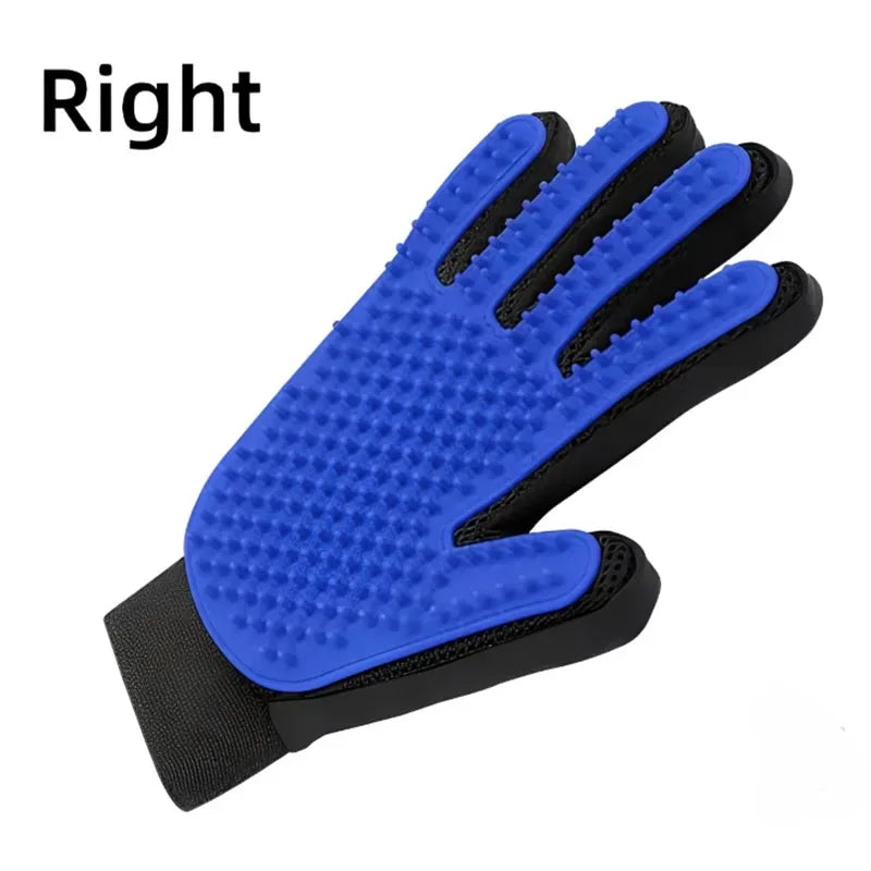 Pet Hair Glove Comb Pet Dog Cat Grooming Cleaning Glove Deshedding Hair remover Massage Brush Animal Supplies Cat Accessoies Peaceful Pleasures Health and Wellness