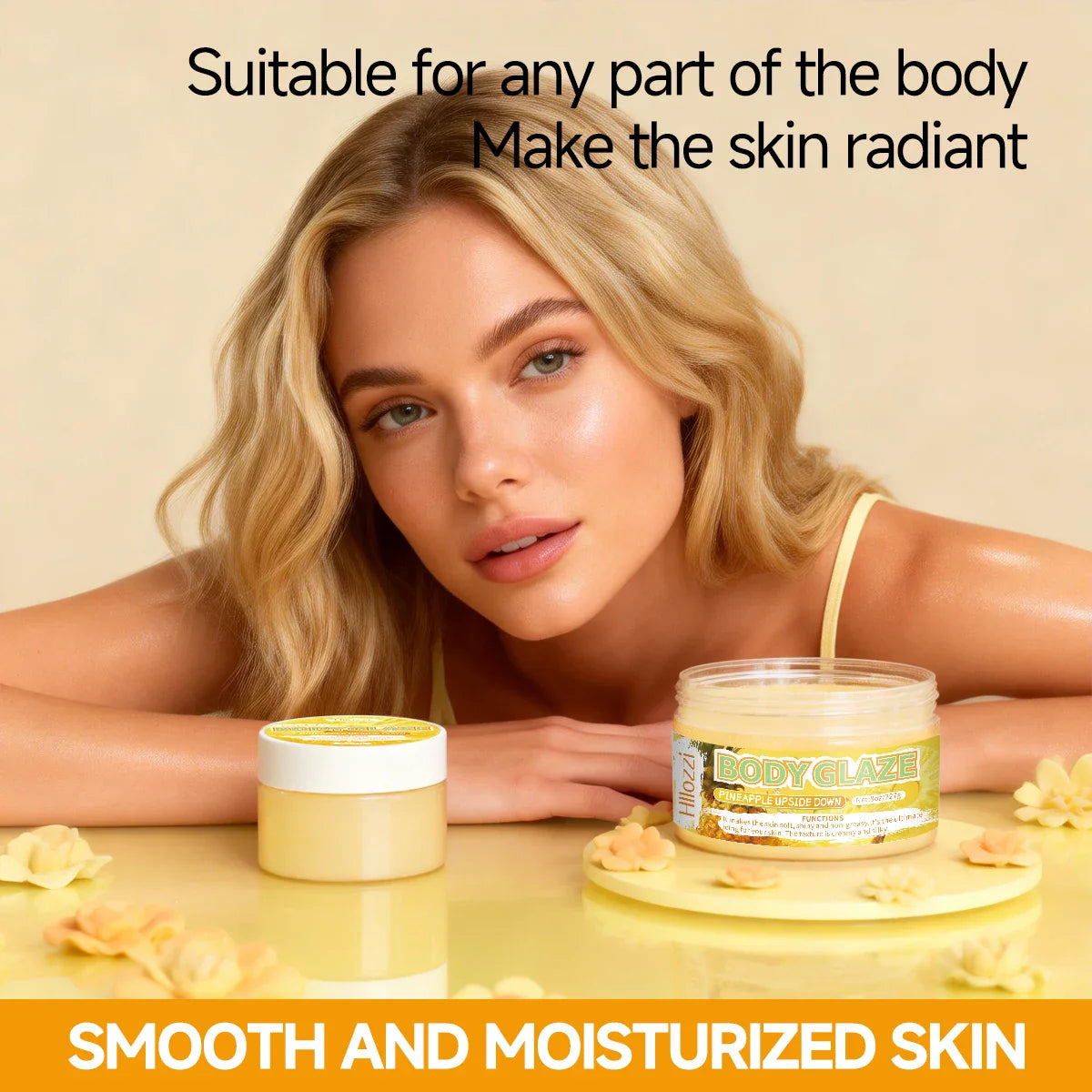 Body Glaze Moisturizing Cream – Brighten & Smooth Skin 227g