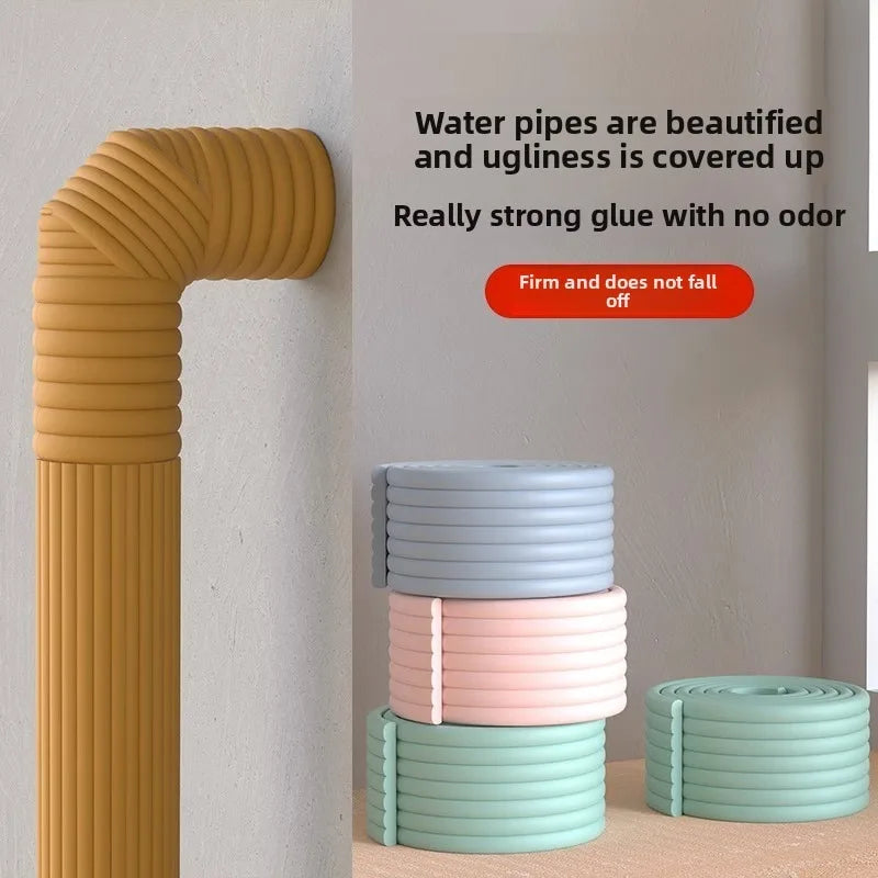 2M Decorative Pipe Cover Sleeve – Hide Indoor Utility Lines