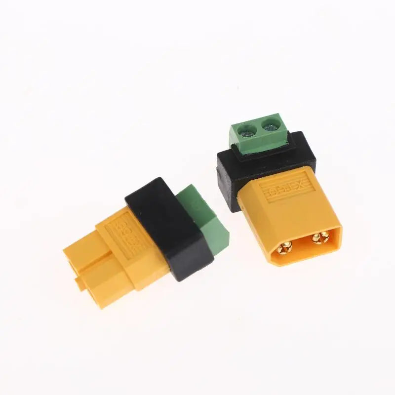 Solderless XT60 to 2-Pin Adapter for Drone & Balance Charger