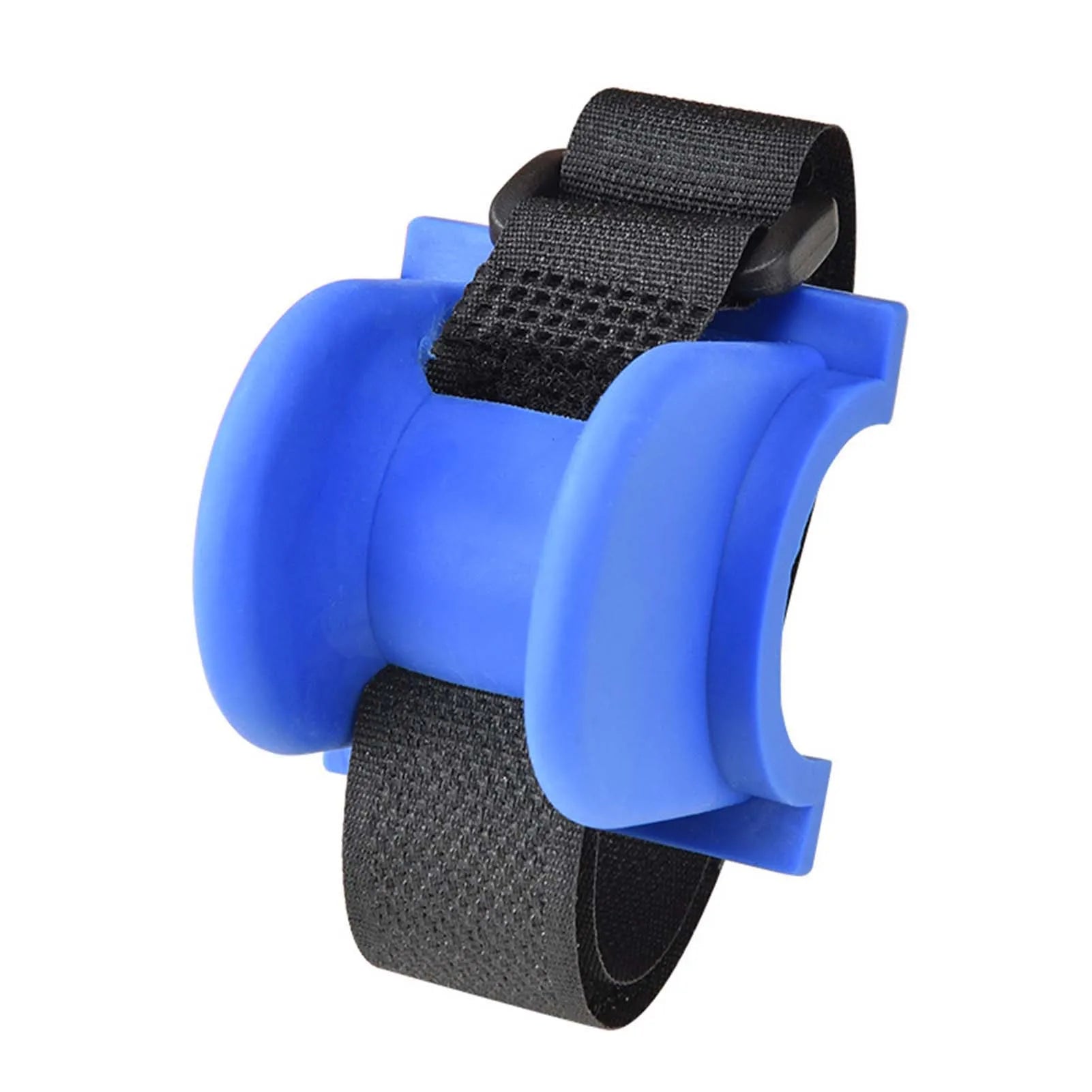 U-Shaped Boat Fishing Rod Holder with Sturdy Construction TPE Fishing Baits Keeper Suitable for Kayak Marine Fishing Peaceful Pleasures Health and Wellness Curved Blue