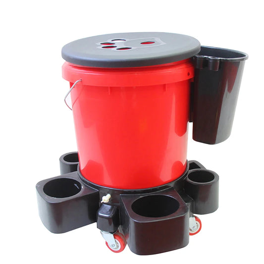 Hanging Bucket Special Tool Car Cleaning American Style Cars Wash Bucket Hold Brushes Store Wash Supplies Hang Buckets Peaceful Pleasures Health and Wellness