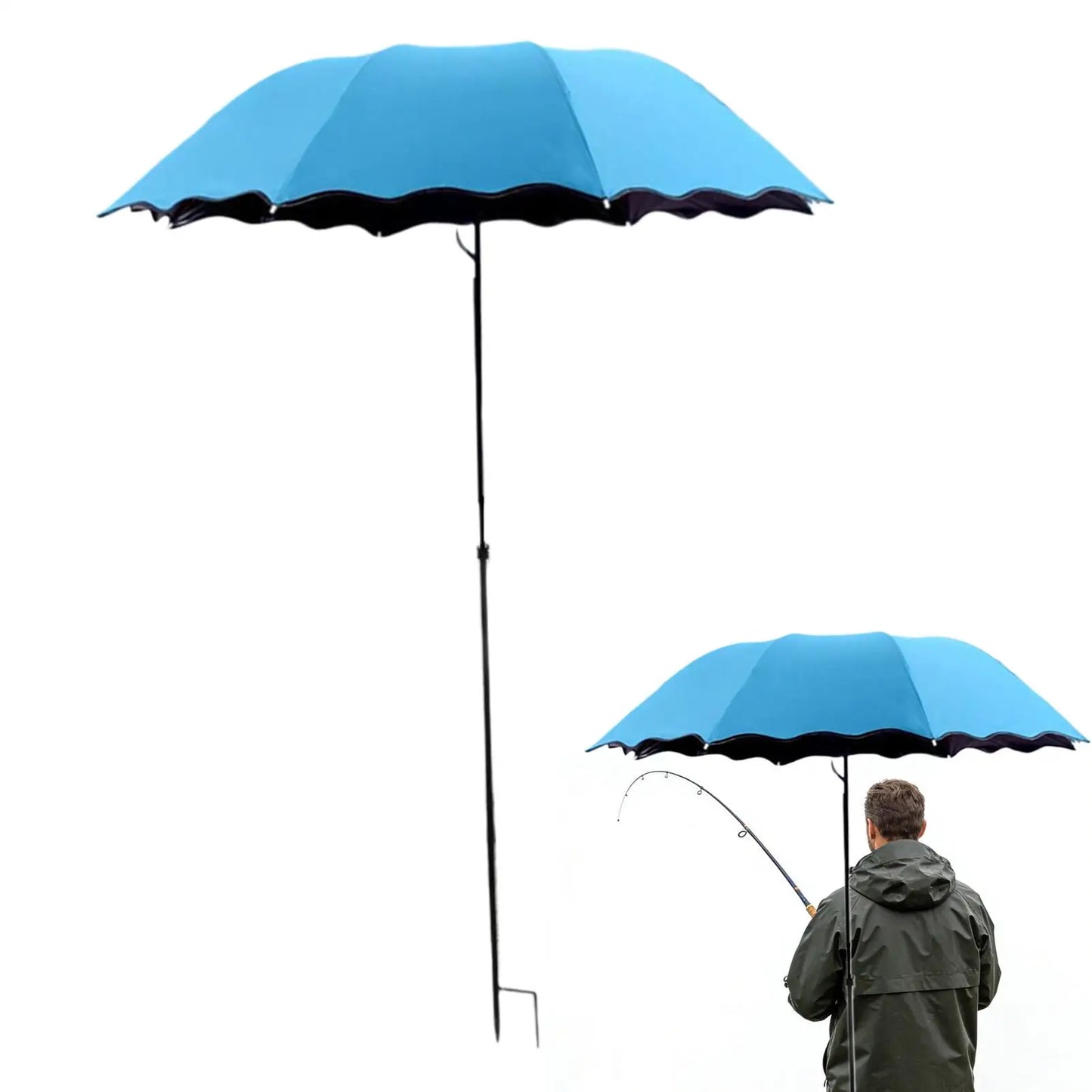 Foldable Plant & Fishing Sun Shade Umbrella | UV Garden Cover