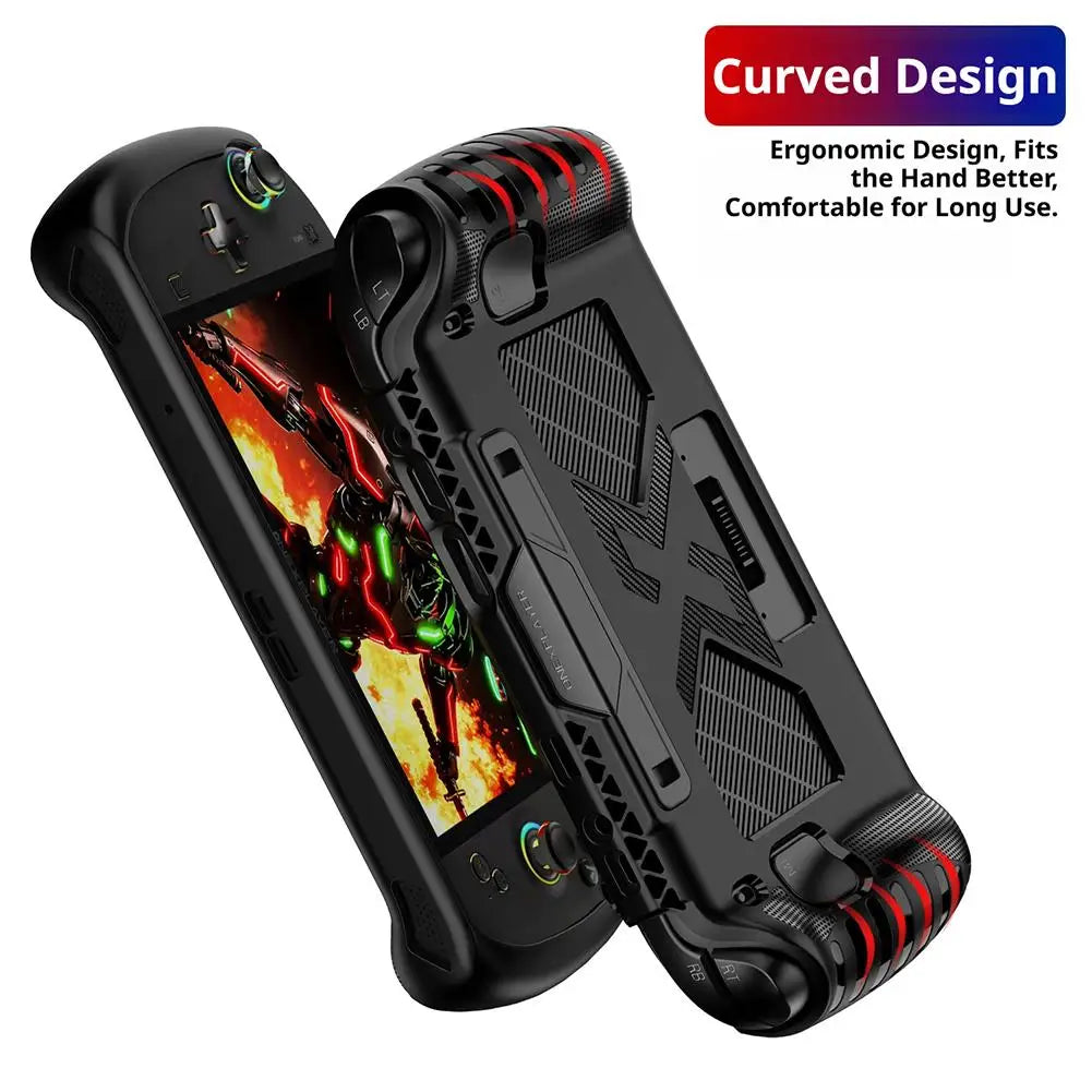 Shockproof Anti-Scratch Protective Case for OneXPlayer OneXFly APEX Handheld Game Console Soft TPU Full Wrap Game Accessories Peaceful Pleasures Health and Wellness