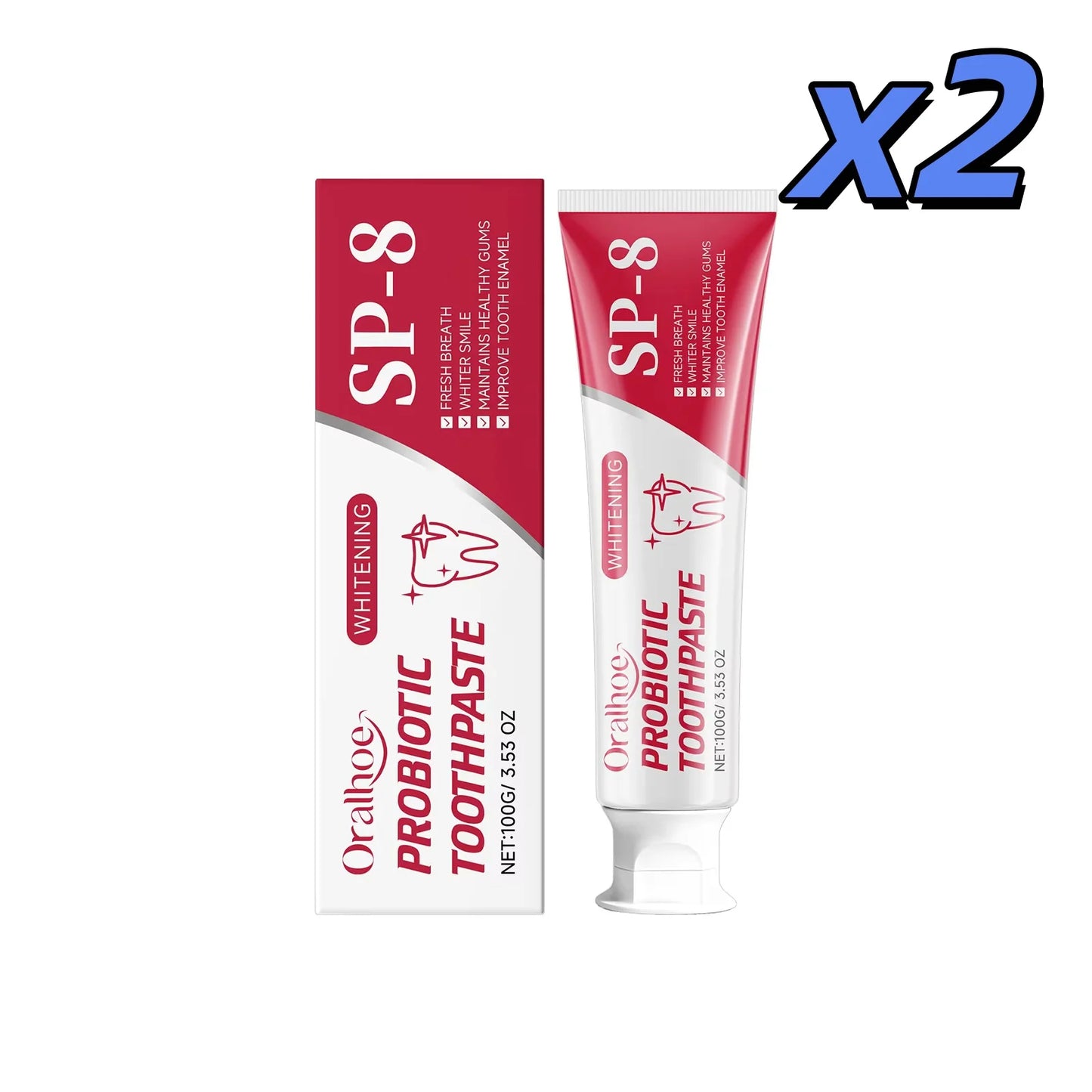 Oralhoe Probiotic Toothpaste | Enamel, Gums & Fresh Breath