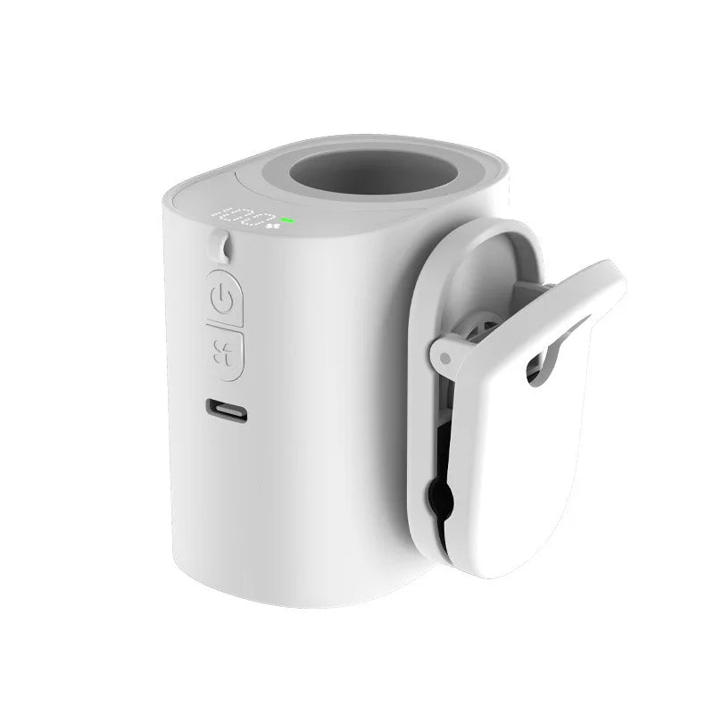 Portable Clip-On Waist Fan – Hands-Free Outdoor Cooling