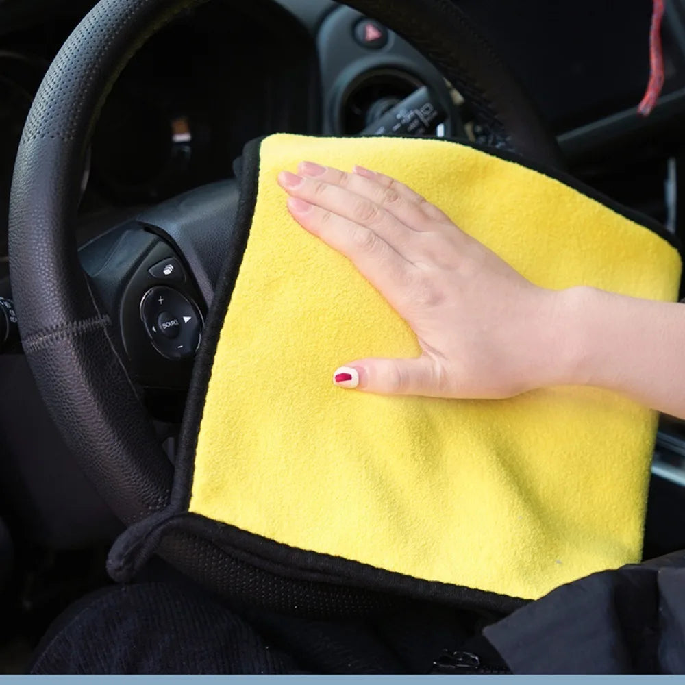 Microfiber Cleaning Towels – Quick-Dry Cloths for Car & Kitchen