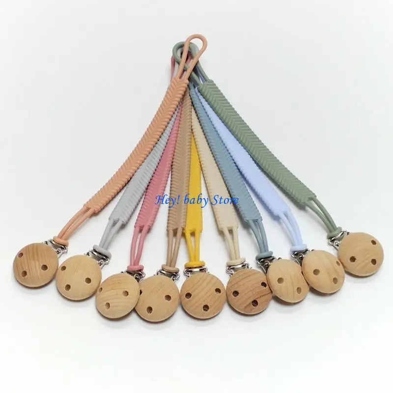 Silicone Pacifier Clip Holder for Baby Boys & Girls | 22cm