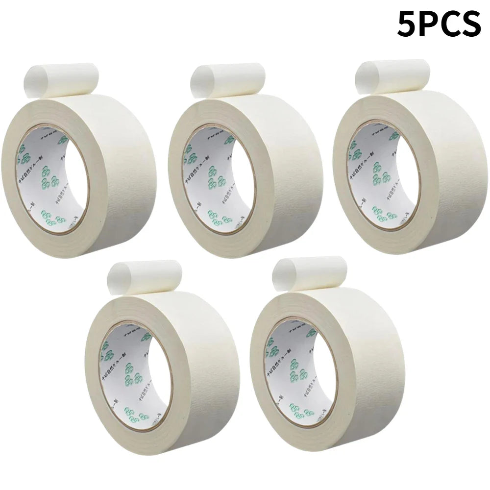 50mm x 50m Painter's Masking Tape – No Residue, Easy Tear