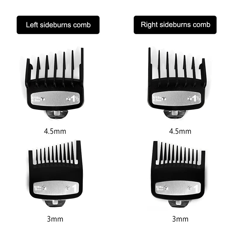 Universal Hair Clipper Guard Combs 2-Pack | Trimmer Attachment