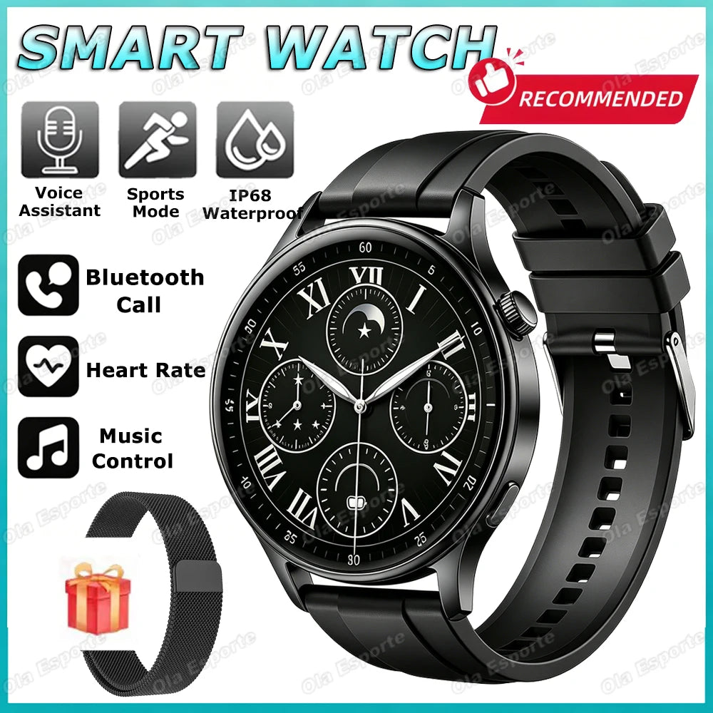 Ola Esporte Smart Watch – Bluetooth Calls, Heart Rate Monitor