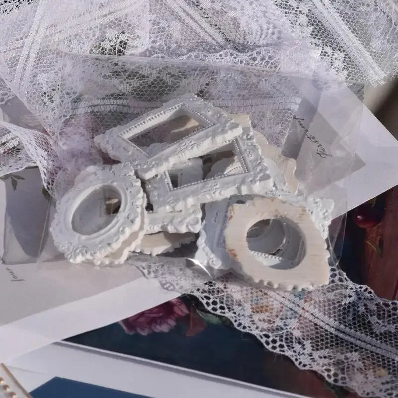 15Pcs Miniature Dollhouse Picture Frames – DIY Resin Ornaments