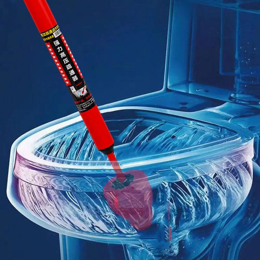 High Pressure Air Toilet Plunger | 120PSI Drain Unblocking Tool