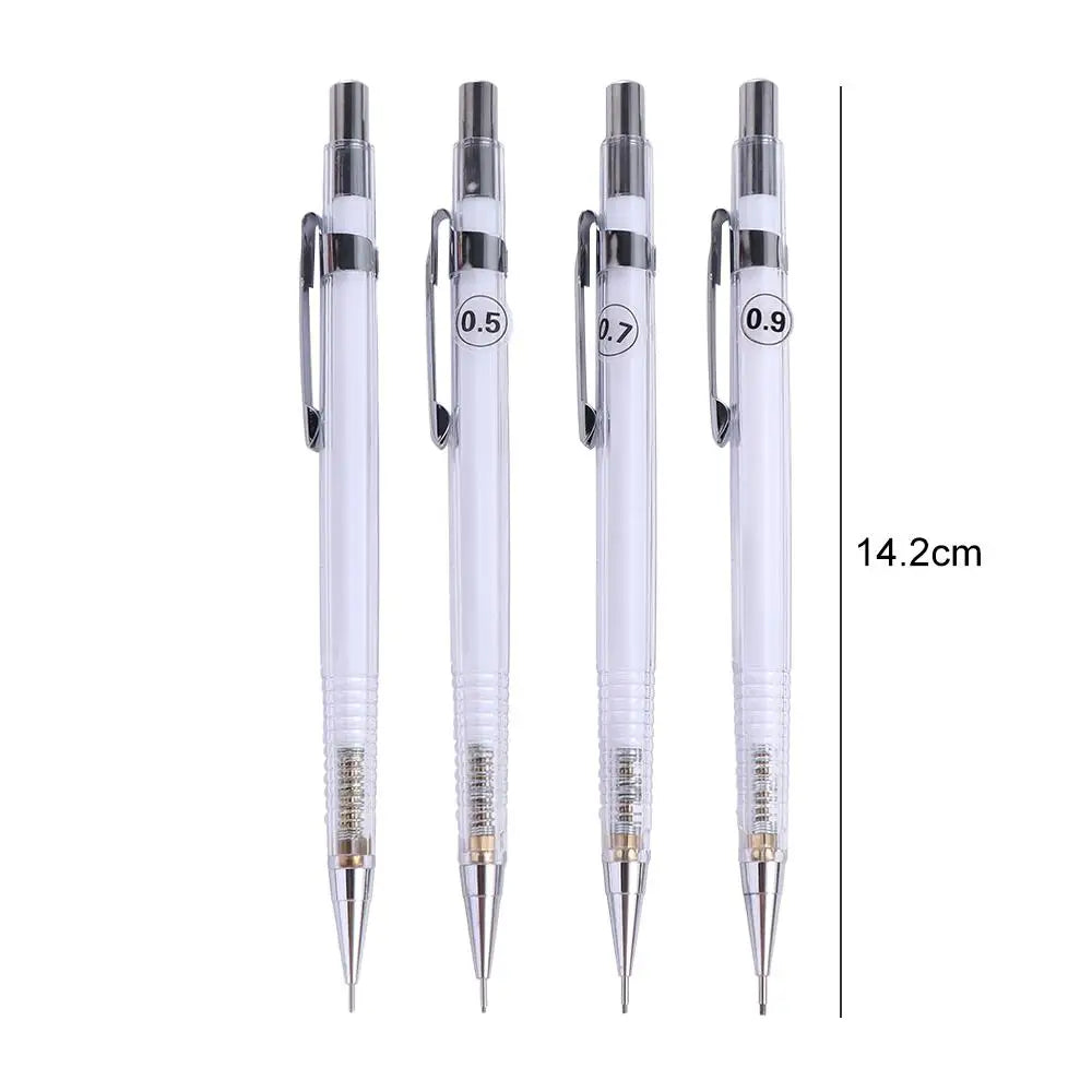Stationery Office Art Painting Student Transparent Writing Propelling Pencil Automatic Pencil Mechanical Pencil Movable Pencil Peaceful Pleasures Health and Wellness