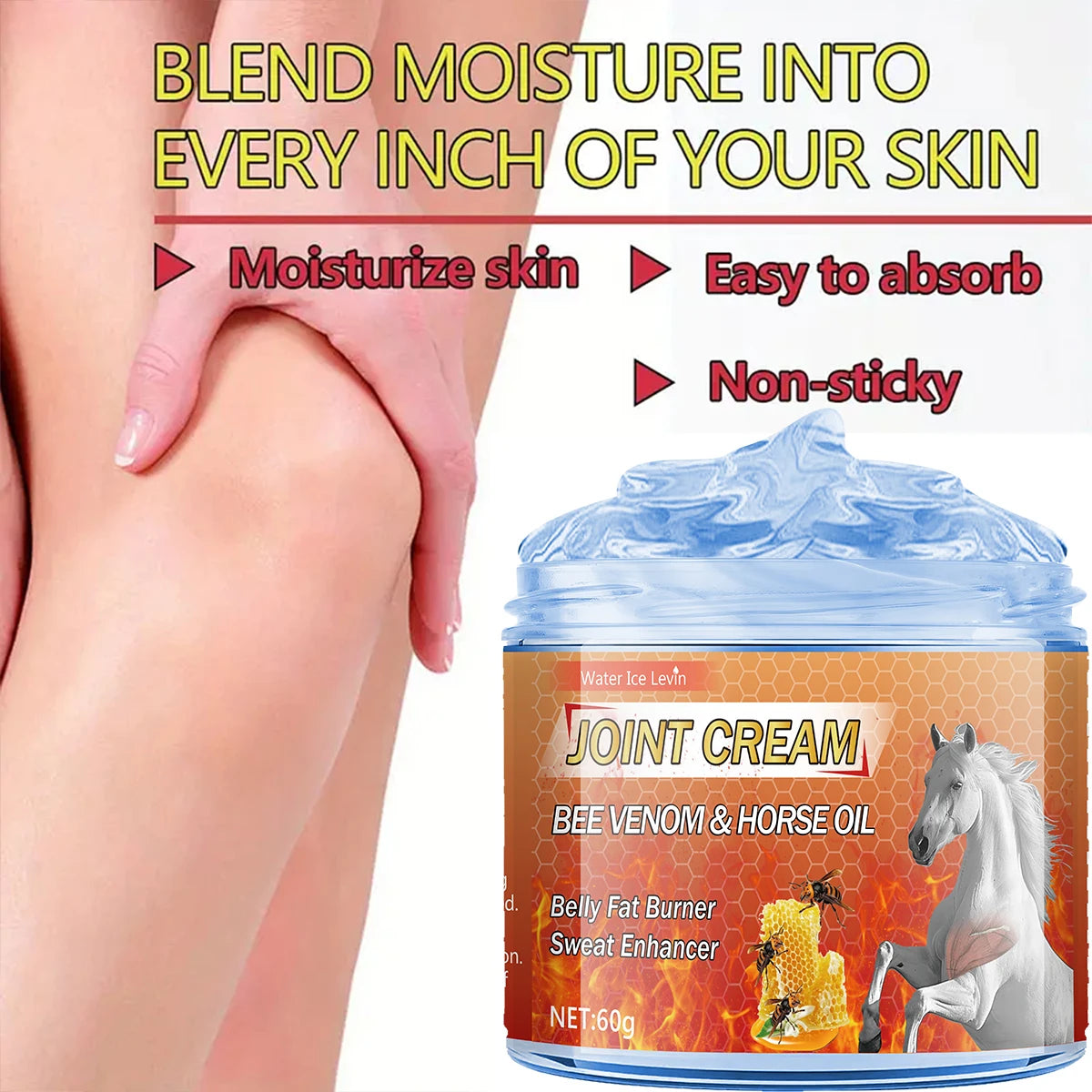 Bee Venom & Horse Oil Cream | Ginger, Arnica & Chamomile 60g