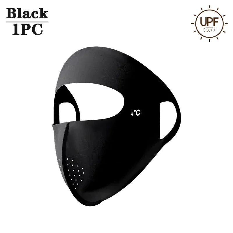 UV Full Face Mask – Breathable Sun Protection for Cycling & Travel