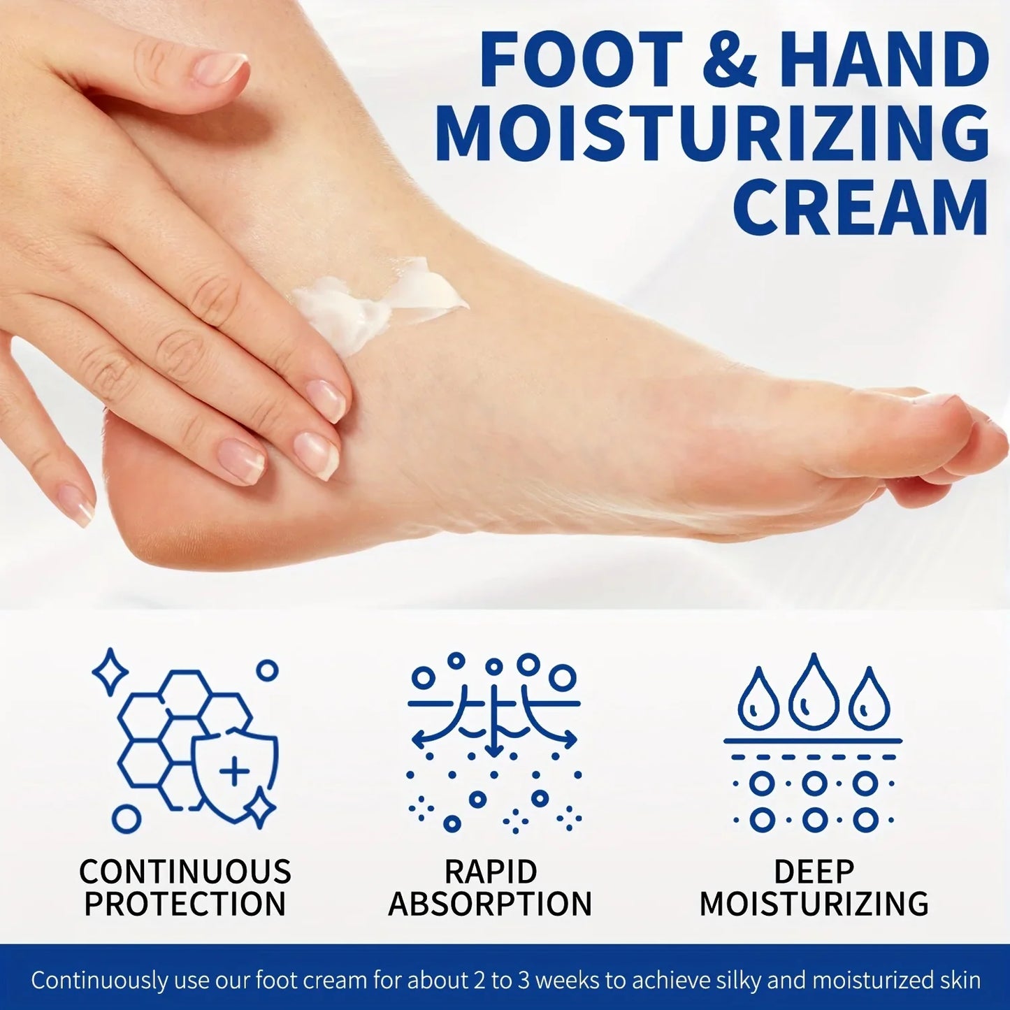 Urea 60% Cream – Hands & Feet Deep Hydration | Tea Tree Oil