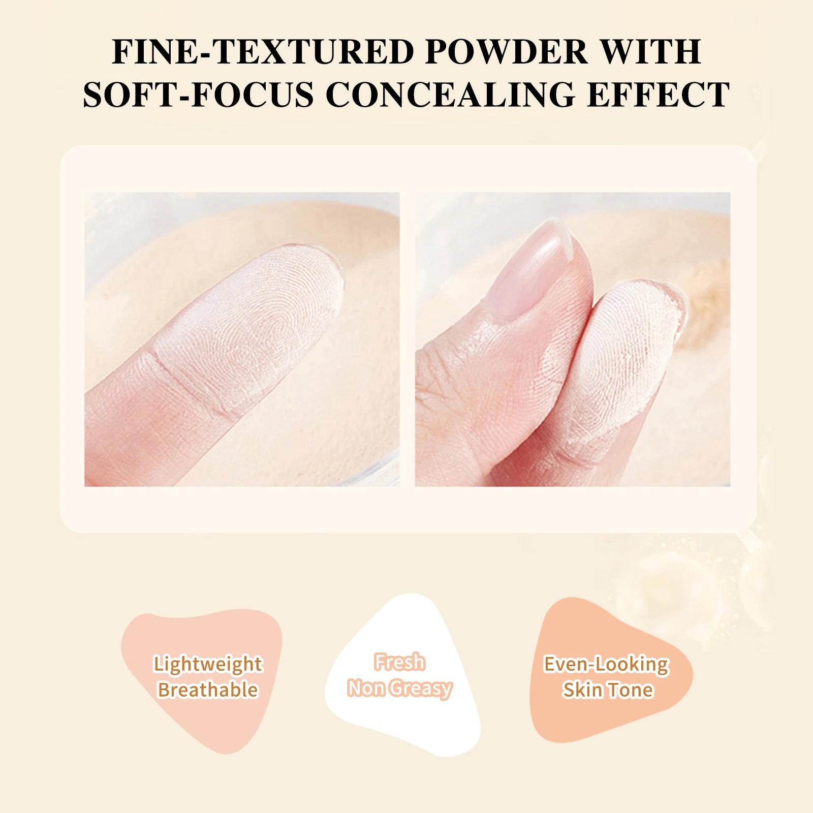 Long Lasting Waterproof Concealer Setting Powder Peaceful Pleasures Health and Wellness