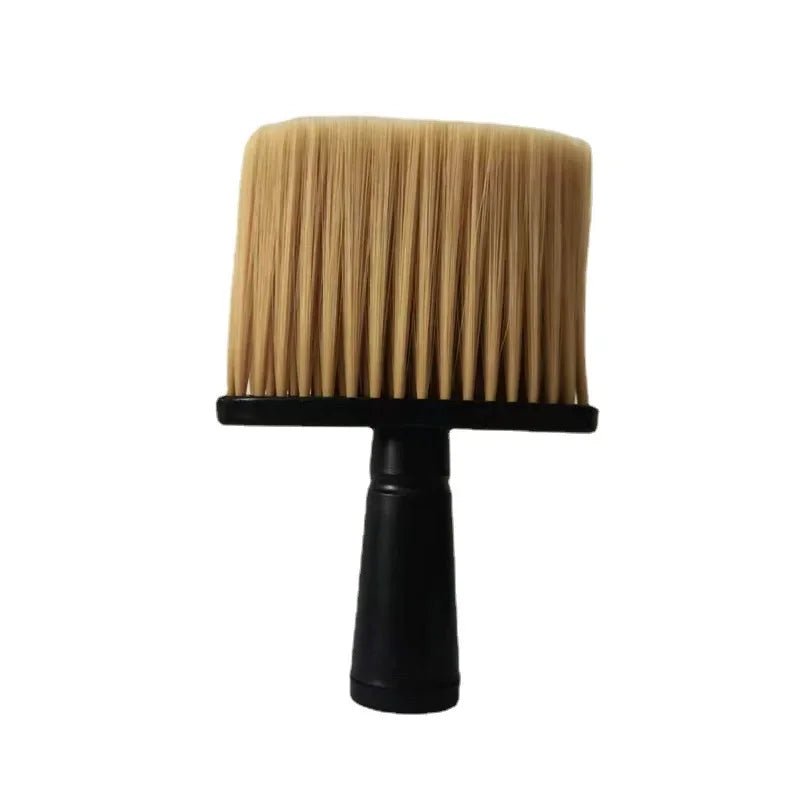Professional Soft Neck Face Duster Brushes Barber Hair Clean Hairbrush Beard Brush Salon Cutting Hairdressing Styling Tools Peaceful Pleasures Health and Wellness Black Brown