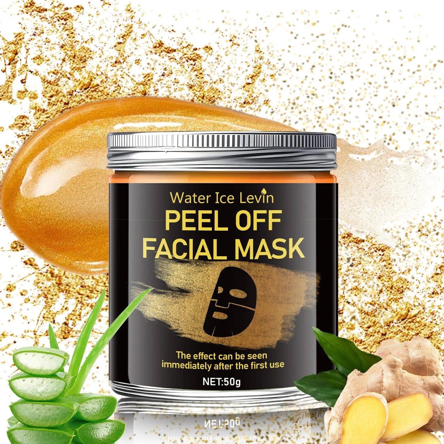 Turmeric Vitamin C Retinol Peel Mask – Brighten & Moisturize