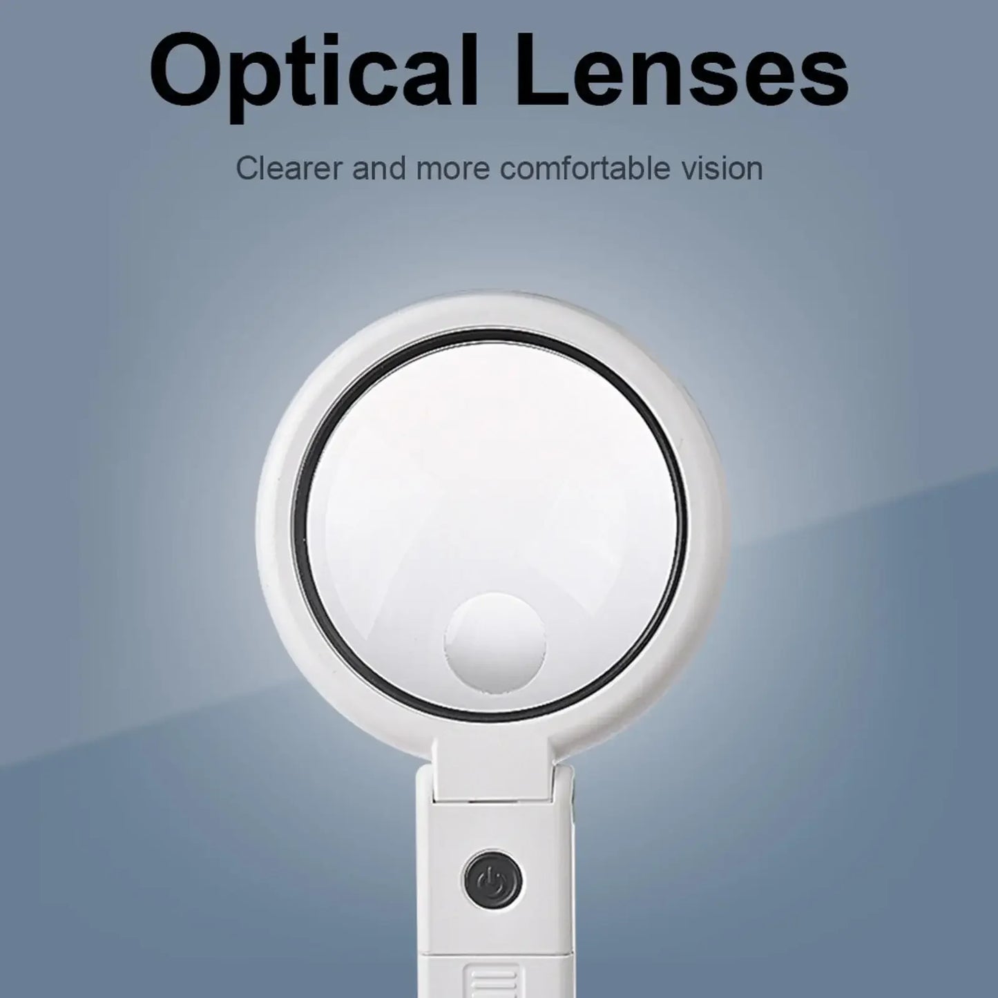 LED Handheld Magnifying Glass with Light – Foldable Loupe Peaceful Pleasures Health and Wellness
