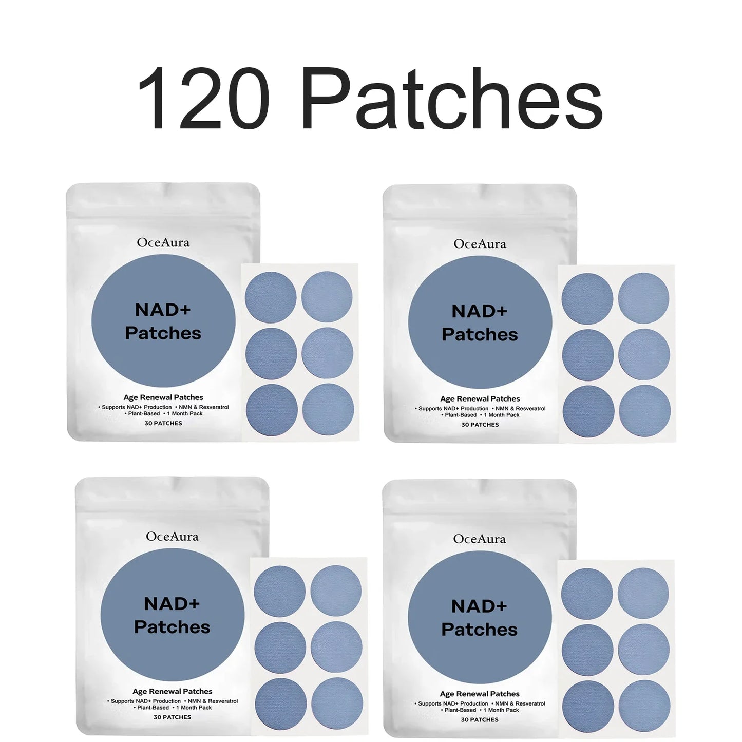 30 PCS Moisturizing Body Patches – Daily Hydrating Skin Stickers