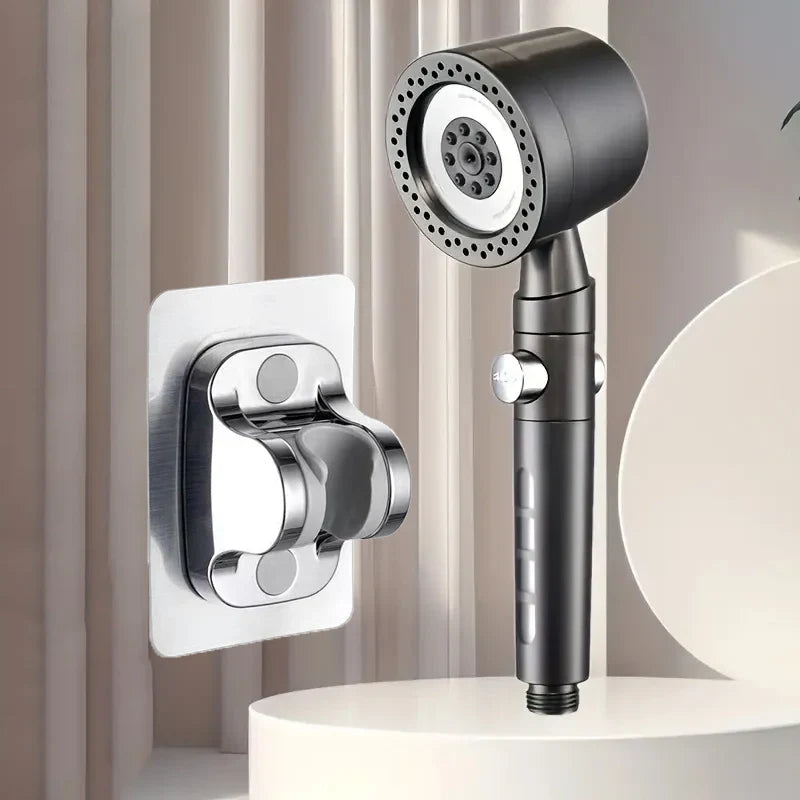 5-Mode Handheld Shower Head | High Pressure & Water Saving