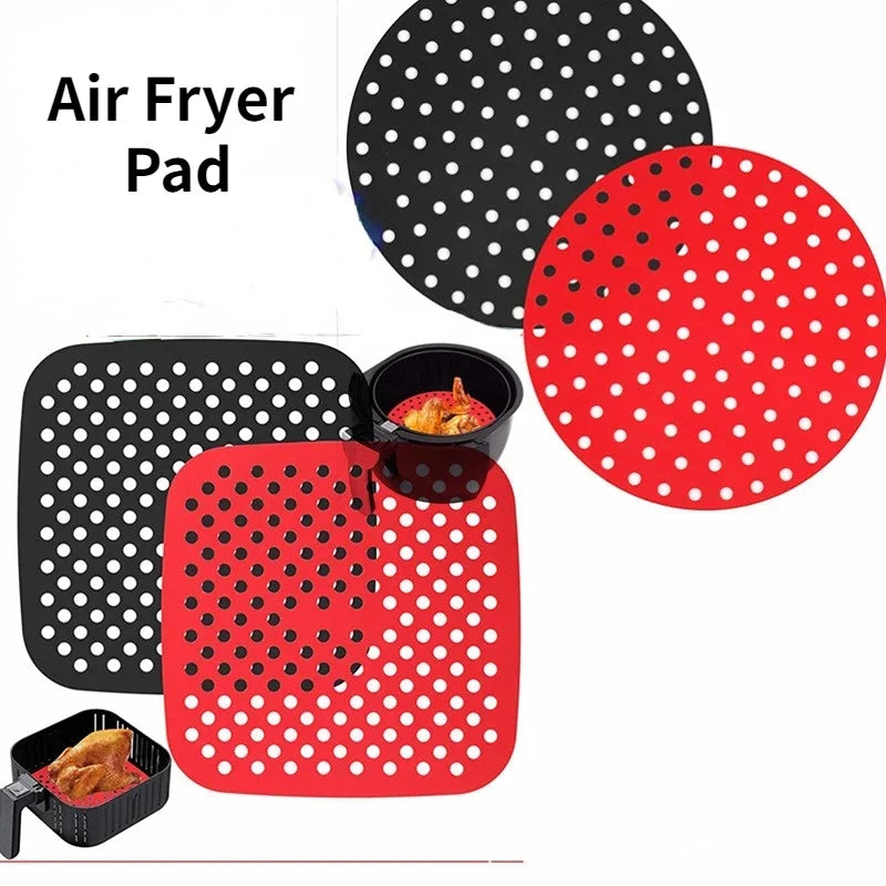 Baking Tray Reposteria Air Fryer Stanles Cup Kitchen Utensils Pan Tool Accessories Pastry Silicone Pad Kitchenware Non-stick Bar Peaceful Pleasures Health and Wellness