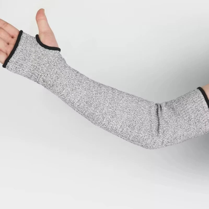 Cut-Resistant Safety Arm Sleeves – Breathable Protective Bracers
