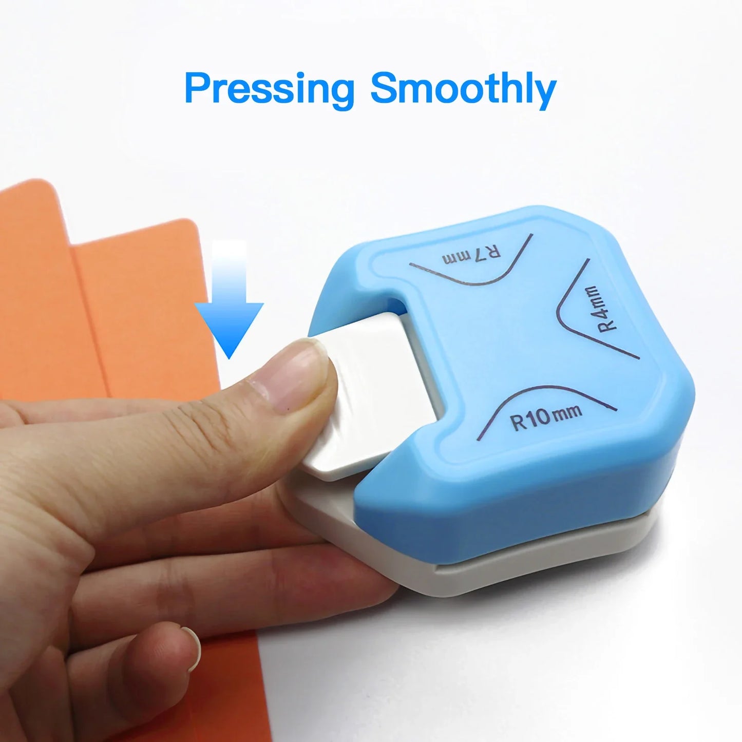 3 in1 R4 R7 R10mm Round Corner Trimmer Cutter Rounder Punch Card