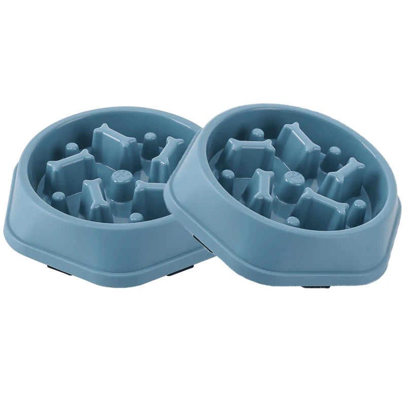 Slow Feeder Dog Bowl | Anti-Slip Maze Puzzle Dish